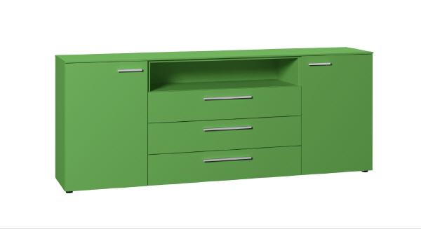 Sideboard 200cm x 79cm Beispiel in grün garda living