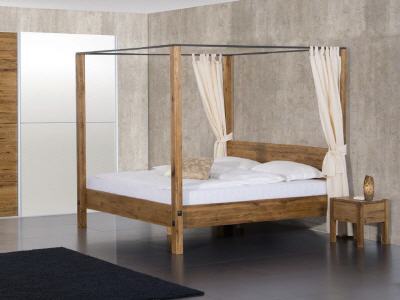 Himmelbett Massiv Sumpfeiche