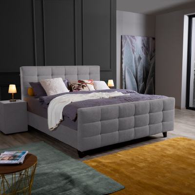Boxspring DORA grau
