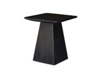 Beistelltisch Holz schwarz