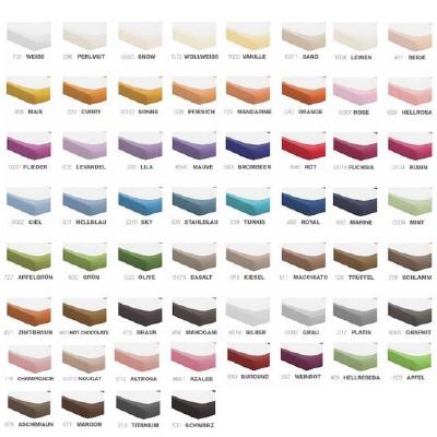 Fixleintuch für Topper in 60 Farben