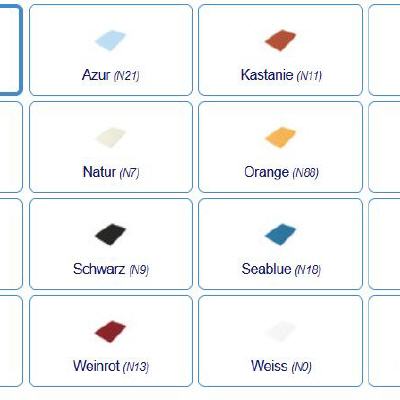 Uni Satin Fixleintuch in 16 möglichen Farben