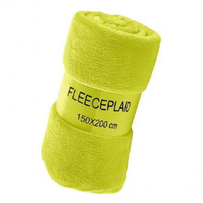 Fleecedecke Koral apfelgrün