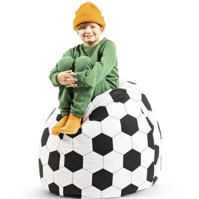 BeanBag FUSSBALL L schwarz
